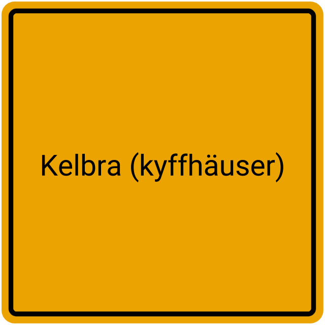 Meldebestätigung Kelbra (Kyffhäuser)